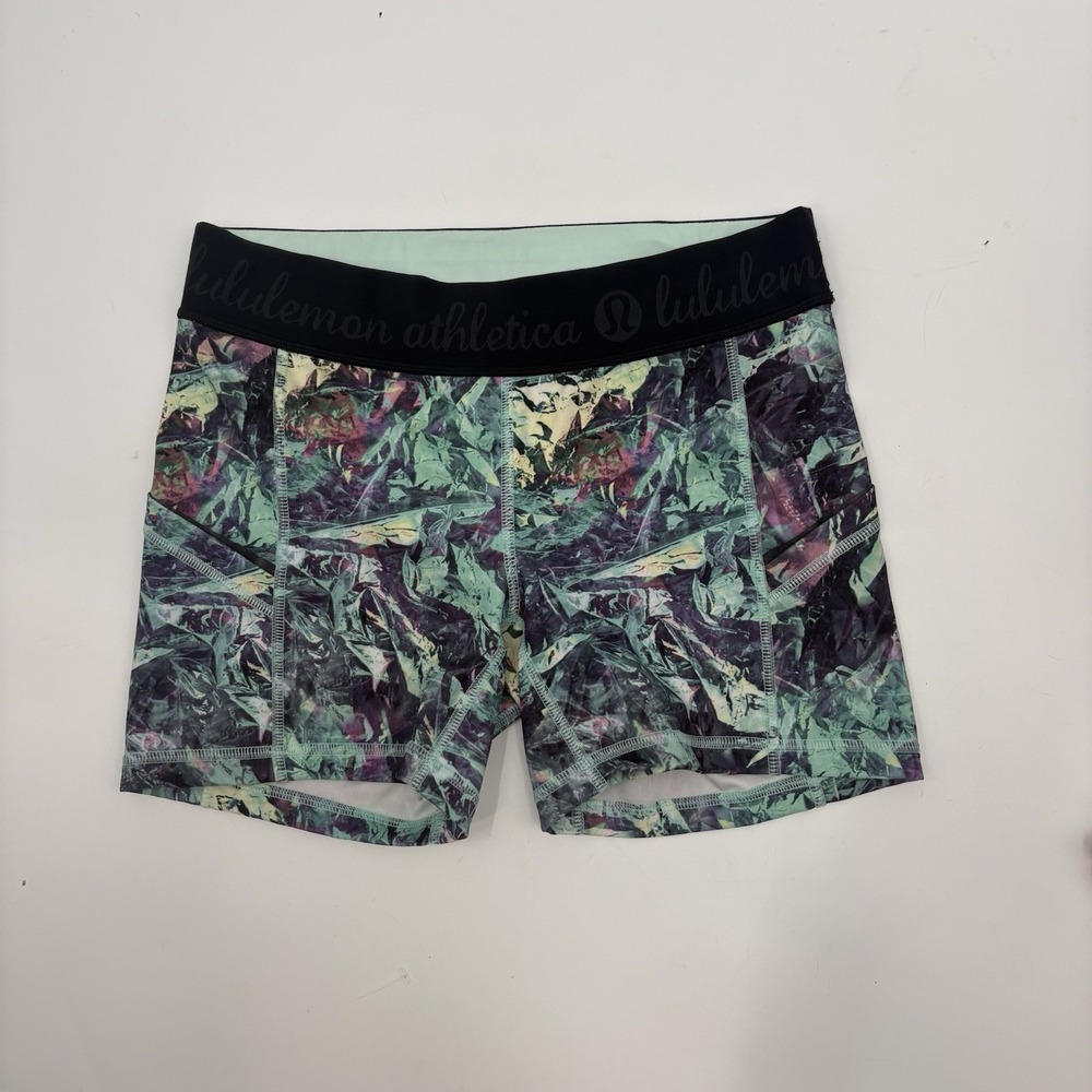LULULEMON Lululemon Women's 6 What The Sport Short Full On Luxtreme Iridescent